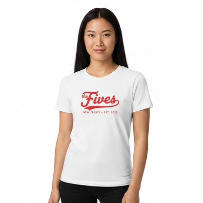 Fives Script Tee