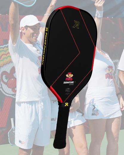 Autographed Match Used The 5s Limited Edition ProXR Paddle - Zane Navratil
