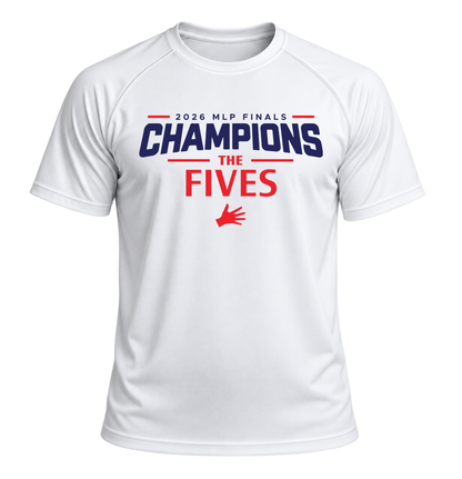 The Fives 2026 MLP Champions Performance Tee