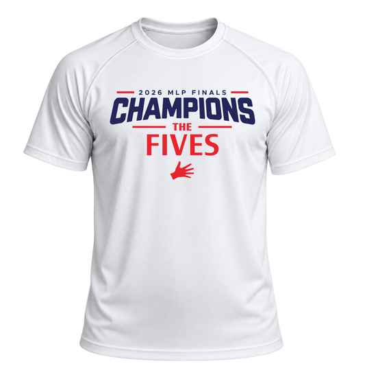 The Fives 2026 MLP Champions Performance Tee