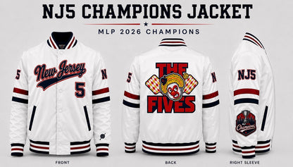 The Fives 2026 Champions Signature Varsity Jacket