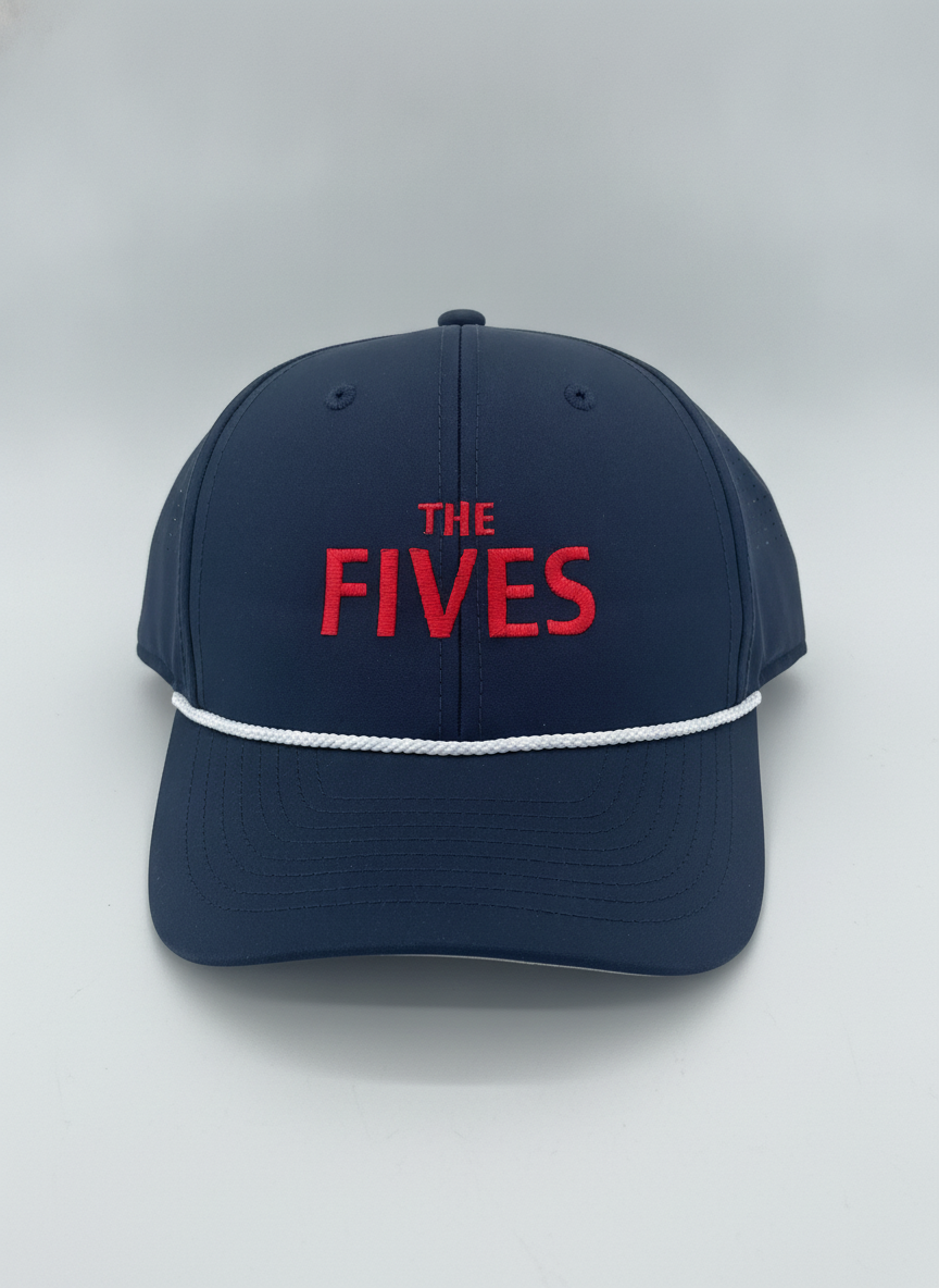 The Fives Rope Cap — Navy