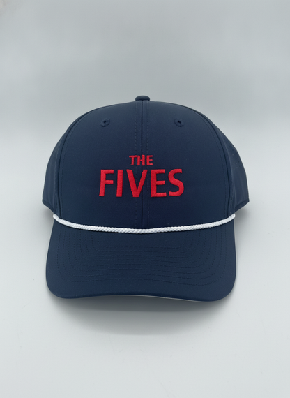 The Fives Rope Cap — Navy