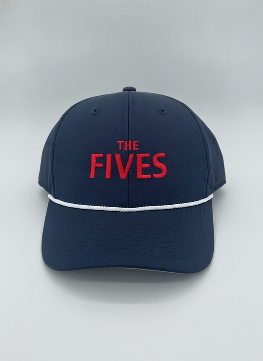 The Fives Rope Cap — Navy