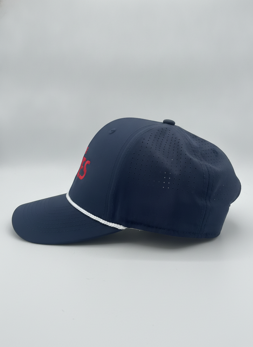 The Fives Rope Cap — Navy
