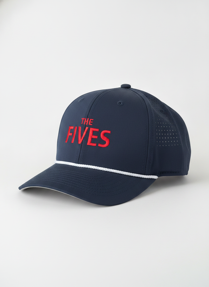 The Fives Rope Cap — Navy