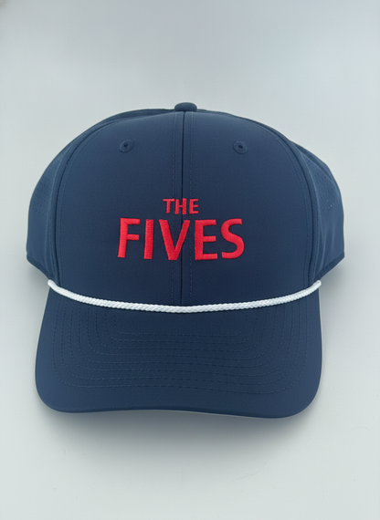 The Fives Rope Cap — Navy