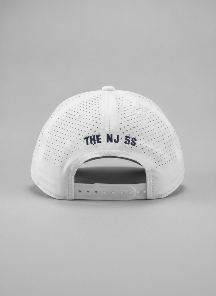 The Fives Rope Cap — White